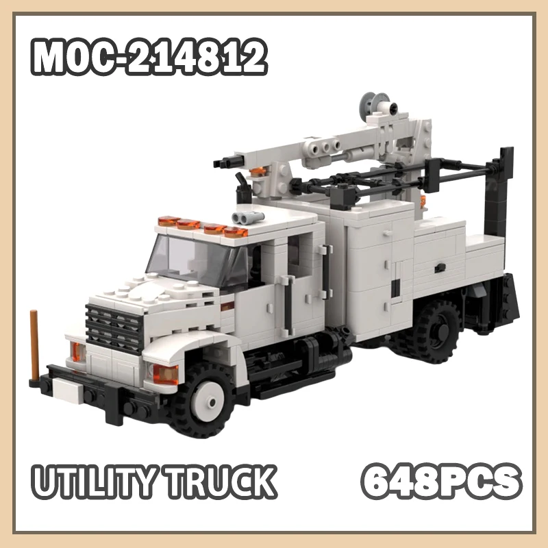 MOC- 214812 Универсальный грузовик, строительный блок, модель кирпича, высокая совместимость, набор изысканных пазлов из частиц, креативные подарки для мальчиков, 648 шт.
MOC- 214812 Универсальный грузовик, строительный блок, модель кирпича, высокая совместимость, набор изысканных пазлов из частиц, креативные подарки для мальчиков, 648 шт.