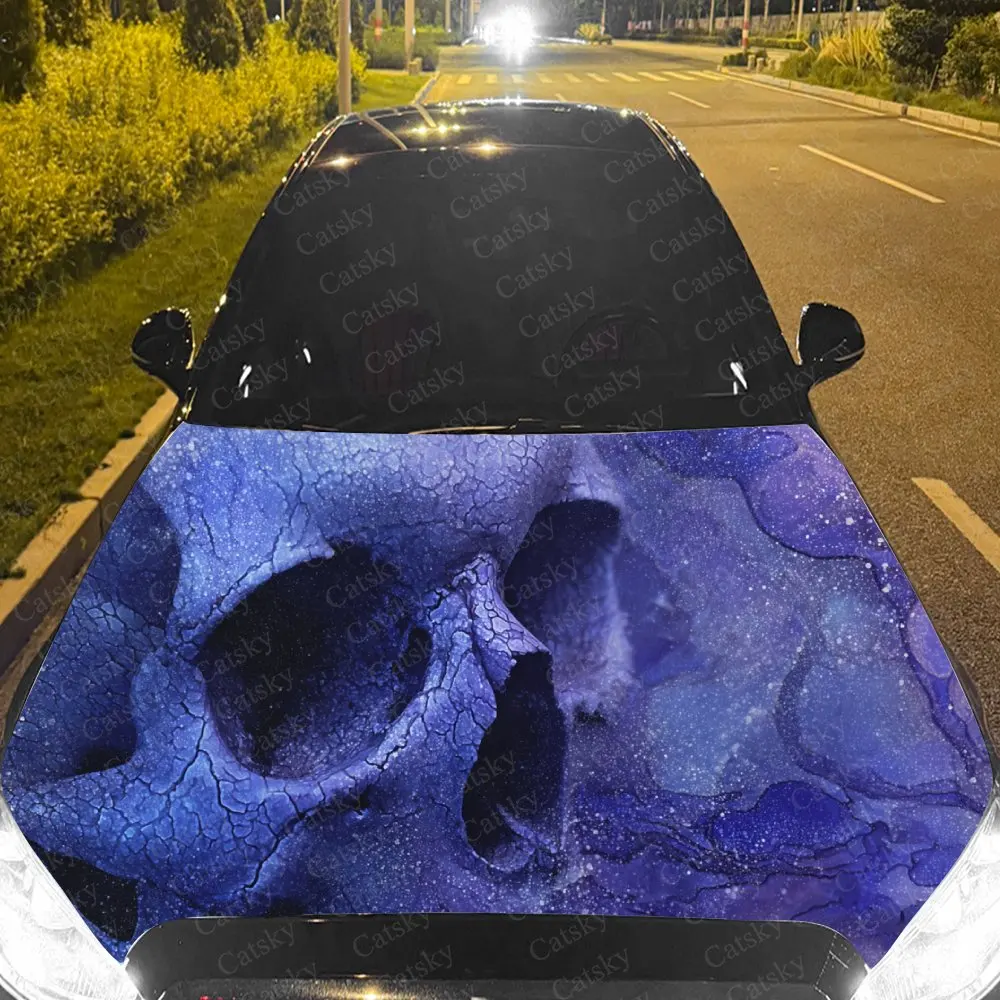 Car Decal Blue Skull with Marble-Like Textural Artistic Fusion Design, Creating a Mysterious and Luxe-Gothic Visual Car Hood Sti
Car Decal Blue Skull with Marble-Like Textural Artistic Fusion Design, Creating a Mysterious and Luxe-Gothic Visual Car Hood Sti