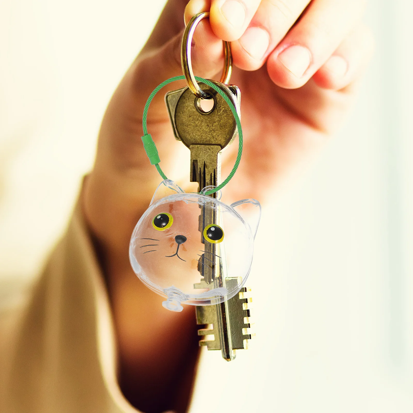 2Pcs Transparent Cat Hair Storage Box Pet Hair Keepsake Keychain Memorial Pendant for Dog Cat Whisker Holder Lightweight Travel
2Pcs Transparent Cat Hair Storage Box Pet Hair Keepsake Keychain Memorial Pendant for Dog Cat Whisker Holder Lightweight Travel