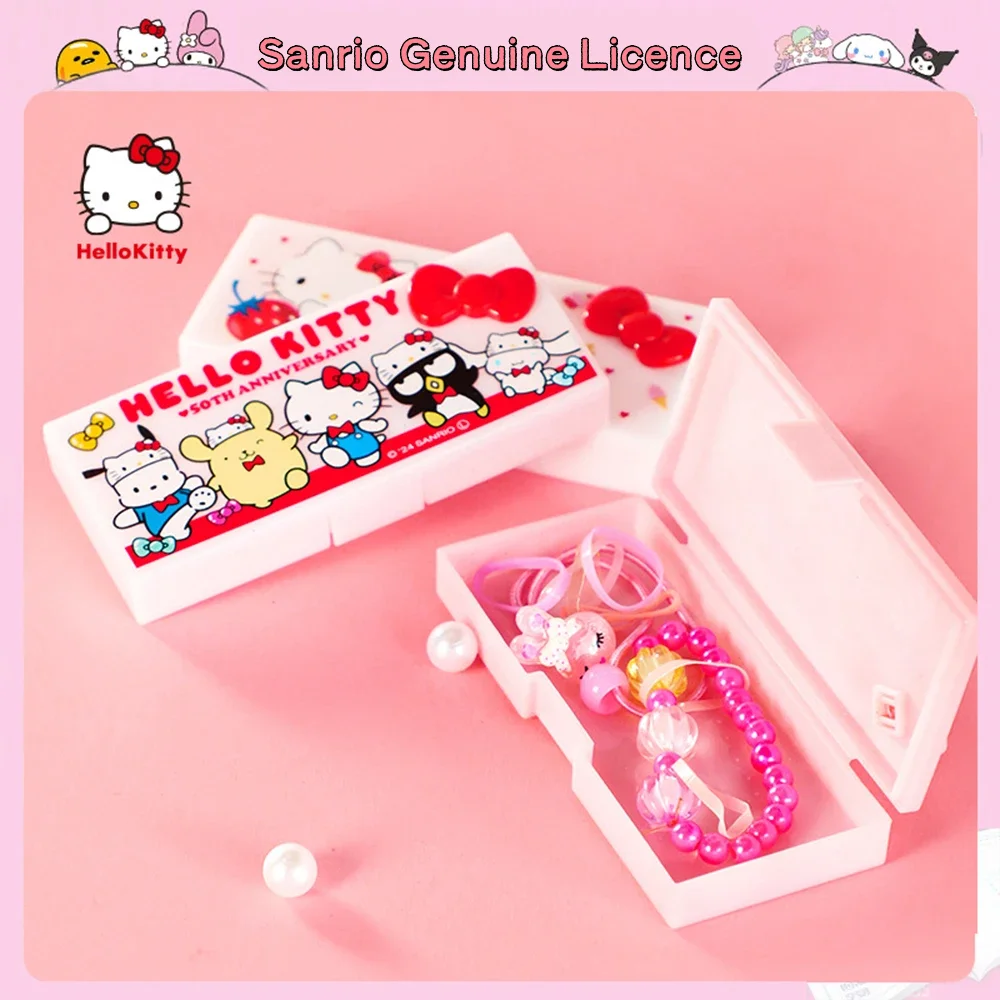 Аниме Sanrio Hello Kitty коробка для хранения милый мультфильм My Melody женские аксессуары для волос ватный тампон органайзер коробки подарки для девочек
Аниме Sanrio Hello Kitty коробка для хранения милый мультфильм My Melody женские аксессуары для волос ватный тампон органайзер коробки подарки для девочек