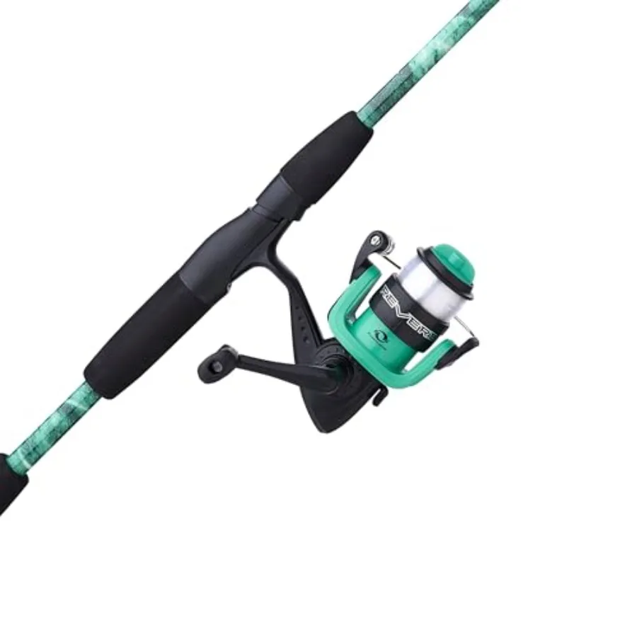 Reverb Spinning Reel and Fishing Rod Combo Durable Tubular Glass Rod Blank Construction, EVA Handle
Reverb Spinning Reel and Fishing Rod Combo Durable Tubular Glass Rod Blank Construction, EVA Handle