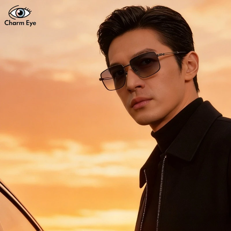 New Fashionable Square Big Face Men's Sunglasses 1109 Retro Trendy High End Pure Titanium Polarized SUN GLASSES Anti UV400
New Fashionable Square Big Face Men's Sunglasses 1109 Retro Trendy High End Pure Titanium Polarized SUN GLASSES Anti UV400