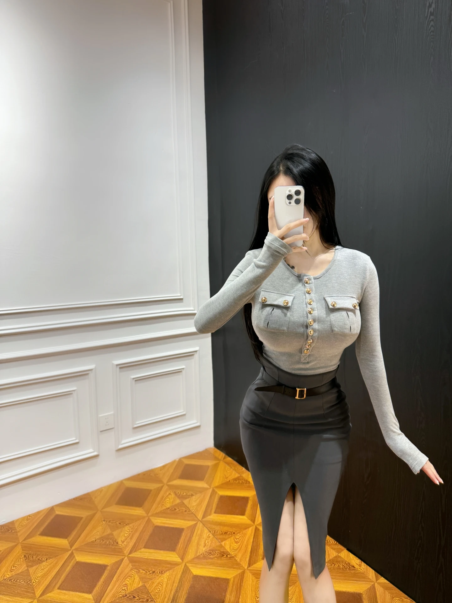 irt T-irt Long Sve Floing Cotton Button Elastic ket Women's Autumn Winter High Waist Antibacterial Iron Free
irt T-irt Long Sve Floing Cotton Button Elastic ket Women's Autumn Winter High Waist Antibacterial Iron Free