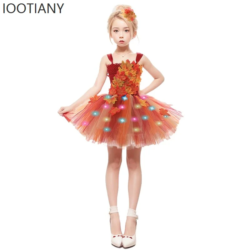 Forest Elf Role Play Costume Same Style Maple Leaf Ballet Fairy Dress Halloween Festival Party Stage Drama Role Play Costume new
Forest Elf Role Play Costume Same Style Maple Leaf Ballet Fairy Dress Halloween Festival Party Stage Drama Role Play Costume new
