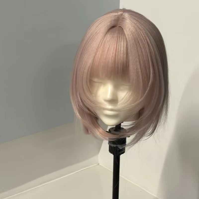 Anime Santa (Kiga) Cosplay Wig Grayish Pink Short Hair Heat Resistant Synthetic Fiber Rose Net Suitable for anime cosplayers
Anime Santa (Kiga) Cosplay Wig Grayish Pink Short Hair Heat Resistant Synthetic Fiber Rose Net Suitable for anime cosplayers