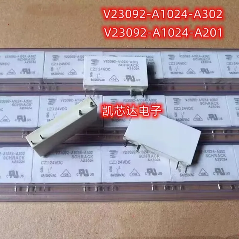 5 шт. V23092-A1024-A201 V23092-A1024-A302 24VDC Новая оригинальная партия запчастей
5 шт. V23092-A1024-A201 V23092-A1024-A302 24VDC Новая оригинальная партия запчастей