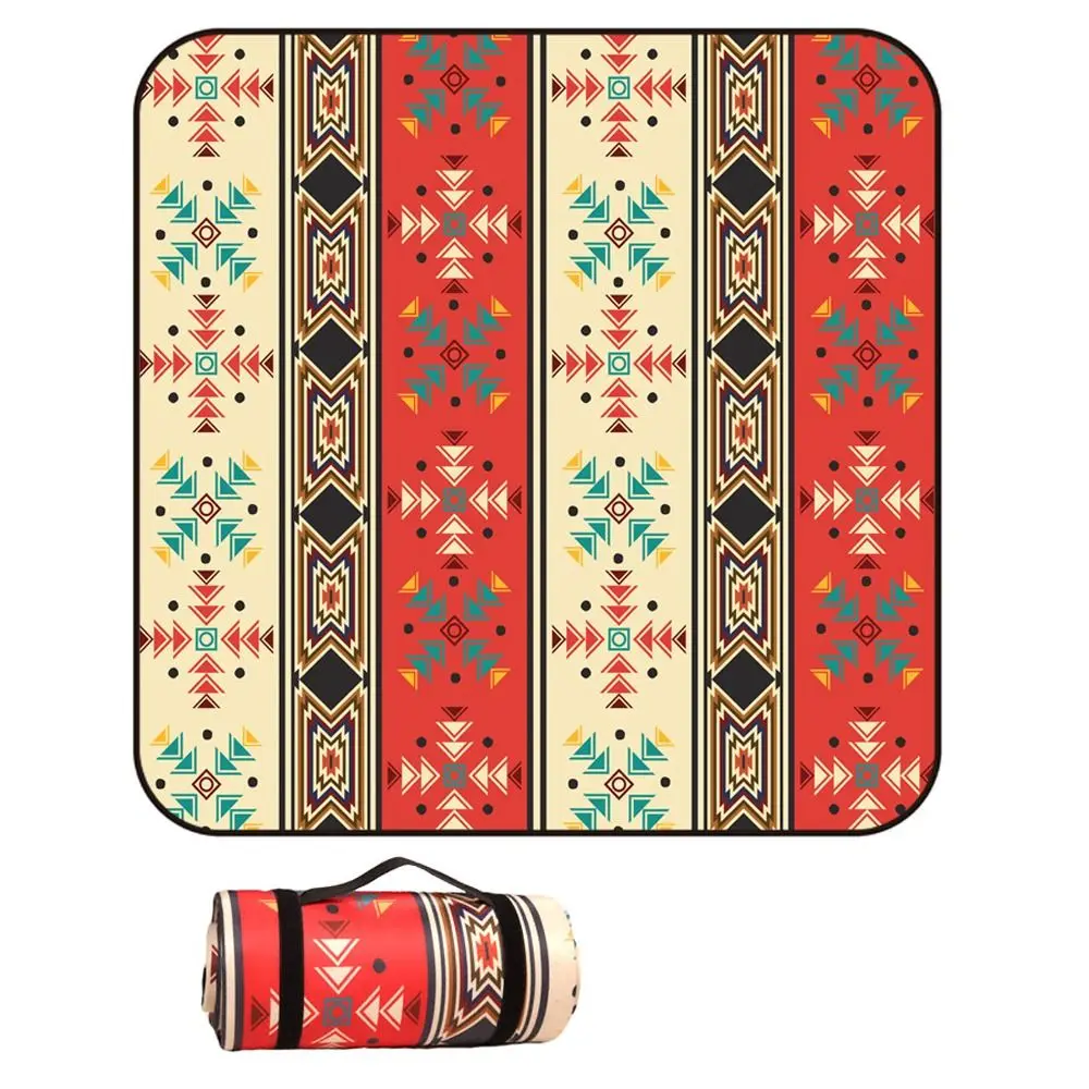 Picnic Cloth 200*150 Moisture Proof Pad Ethnic Style Thickened Outdoor Picnic Mat Multi-purpose Stripe Picnic Cloth Hiking
Picnic Cloth 200*150 Moisture Proof Pad Ethnic Style Thickened Outdoor Picnic Mat Multi-purpose Stripe Picnic Cloth Hiking