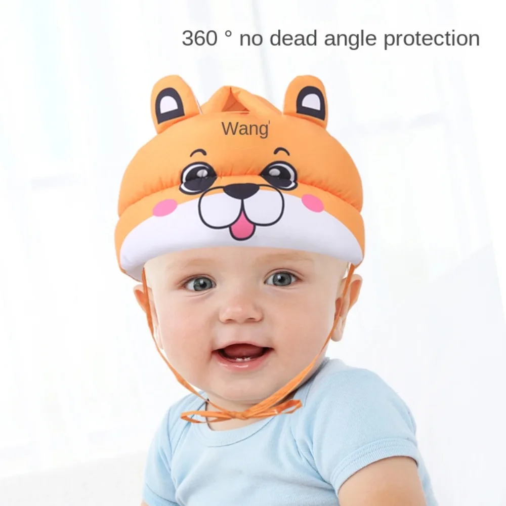 Useful Polyester Cotton Baby Protection Hat Soft Cartoon Safety Helmet Adjustable Anti-collision Hat Toddler
Useful Polyester Cotton Baby Protection Hat Soft Cartoon Safety Helmet Adjustable Anti-collision Hat Toddler