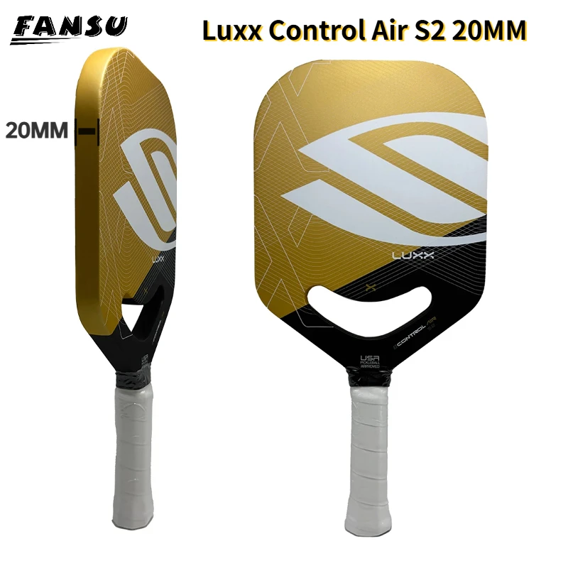 Luxx Pickleball Paddle Control Air S2 20 мм T700 Профессиональное весло из углеродного волокна Max Spin Good Control Hollow Out
Luxx Pickleball Paddle Control Air S2 20 мм T700 Профессиональное весло из углеродного волокна Max Spin Good Control Hollow Out