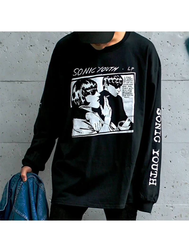 Sonic Youth Band Rock Casual American Long Sleeve T-Shirt Pure Cotton Unisex Spring Autumn New 2026 Comfortable Breathable
Sonic Youth Band Rock Casual American Long Sleeve T-Shirt Pure Cotton Unisex Spring Autumn New 2026 Comfortable Breathable
