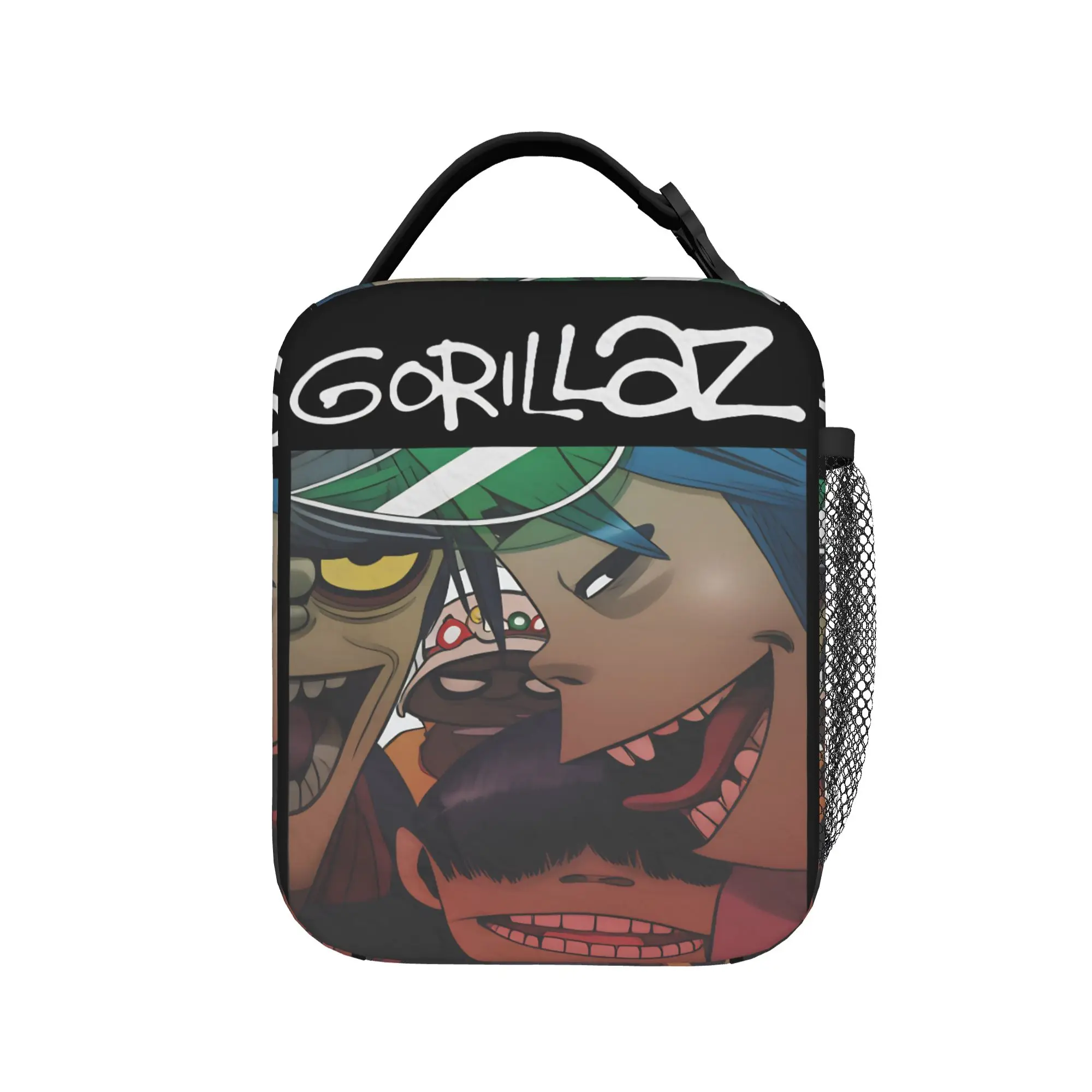 Сумка для обеда Gorillazs, офисная сумка для обеда для детей, сумка для еды с забавным принтом, удобная сумка-холодильник из Оксфорда
Сумка для обеда Gorillazs, офисная сумка для обеда для детей, сумка для еды с забавным принтом, удобная сумка-холодильник из Оксфорда