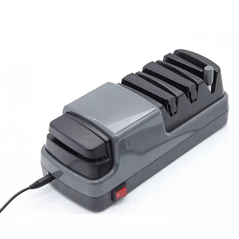 USB Rechargeable Electric Knife Sharpener Mini Automatic Grinder Portable Polisher for Home Kitchen Knife Sharpening Work
USB Rechargeable Electric Knife Sharpener Mini Automatic Grinder Portable Polisher for Home Kitchen Knife Sharpening Work