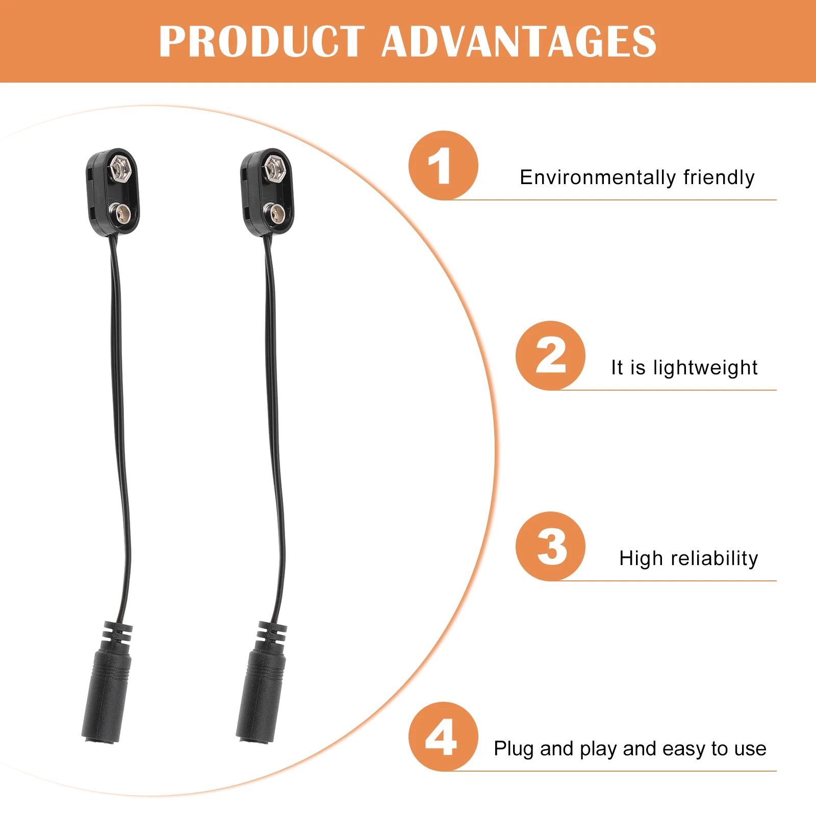 2pcs Cable for Musical Instruments High Quality PVC Metal Durable Connector Wires Guitars Stage Audio Portable Video
2pcs Cable for Musical Instruments High Quality PVC Metal Durable Connector Wires Guitars Stage Audio Portable Video