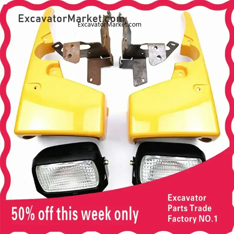 Excavator cab light cover work light Excavator Accessories FOR CATERPILLAR CAT 320D/324/325/326/329/330D
Excavator cab light cover work light Excavator Accessories FOR CATERPILLAR CAT 320D/324/325/326/329/330D