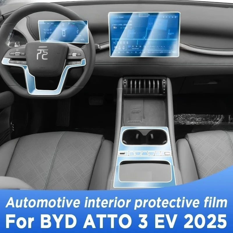For BYD ATTO 3 EV 2025 Gearbox Panel Navigation Screen Automotive Interior Protective Cover Film Anti-Scratch Sticker
For BYD ATTO 3 EV 2025 Gearbox Panel Navigation Screen Automotive Interior Protective Cover Film Anti-Scratch Sticker