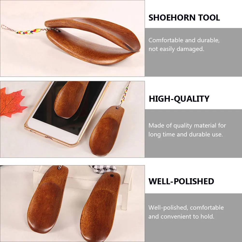 3Pcs Wooden Shoe Horn Small Portable Shoe Helper with Short Handle for Easy Wearing Travel Home Seniors Pregnant Women
3Pcs Wooden Shoe Horn Small Portable Shoe Helper with Short Handle for Easy Wearing Travel Home Seniors Pregnant Women