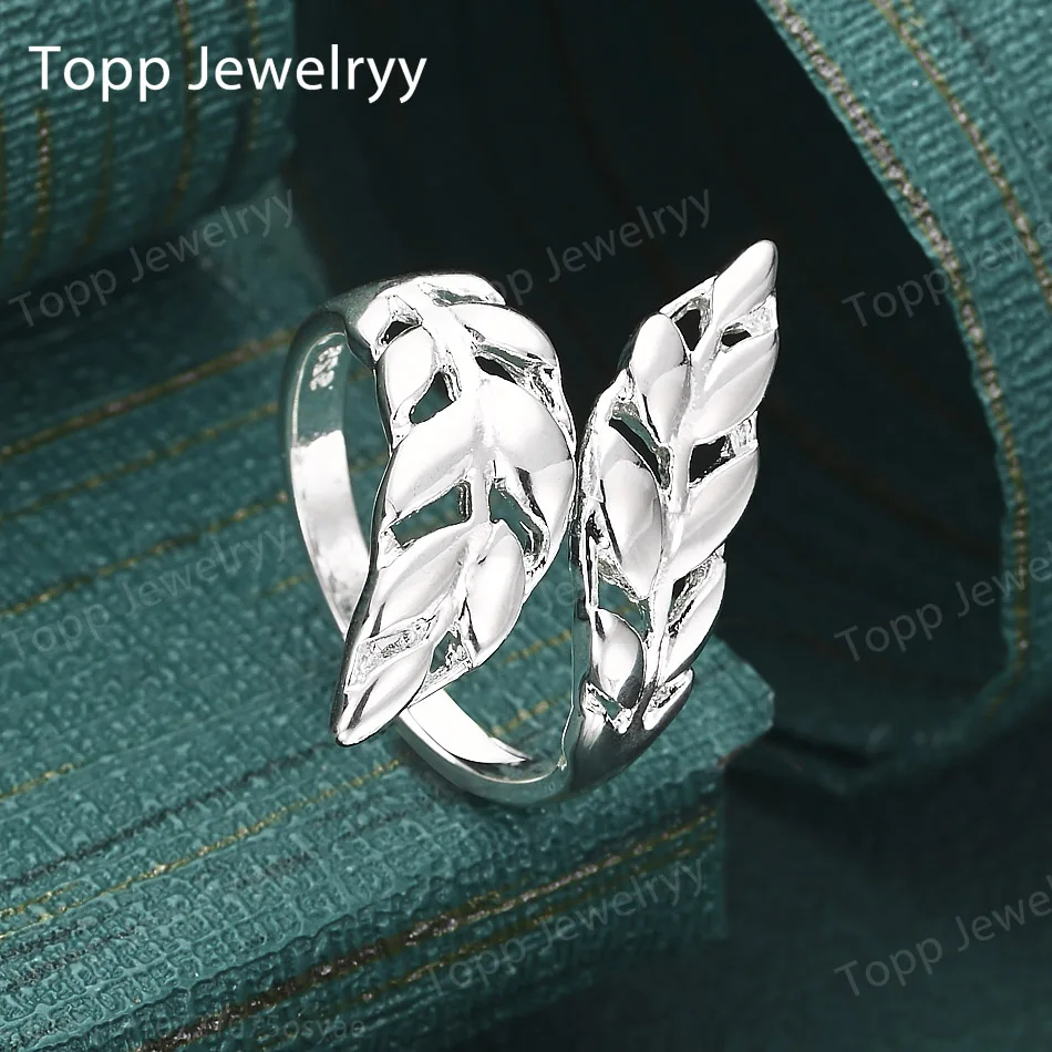 Кольцо из стерлингового серебра 925 пробы с листьями, женское, модное, ювелирное украшение, подарок
Кольцо из стерлингового серебра 925 пробы с листьями, женское, модное, ювелирное украшение, подарок