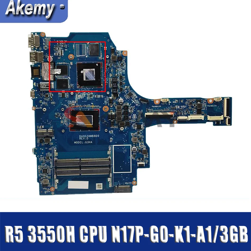 For HP Pavilion Gaming 15-EC Laptop Motherboard DAG3HDMB8D0 R5 R7 CPU 15-ec G3HJA G3HJB G3HJC G3HJR G2HJ G4HJ G3HJF G3HJM
For HP Pavilion Gaming 15-EC Laptop Motherboard DAG3HDMB8D0 R5 R7 CPU 15-ec G3HJA G3HJB G3HJC G3HJR G2HJ G4HJ G3HJF G3HJM