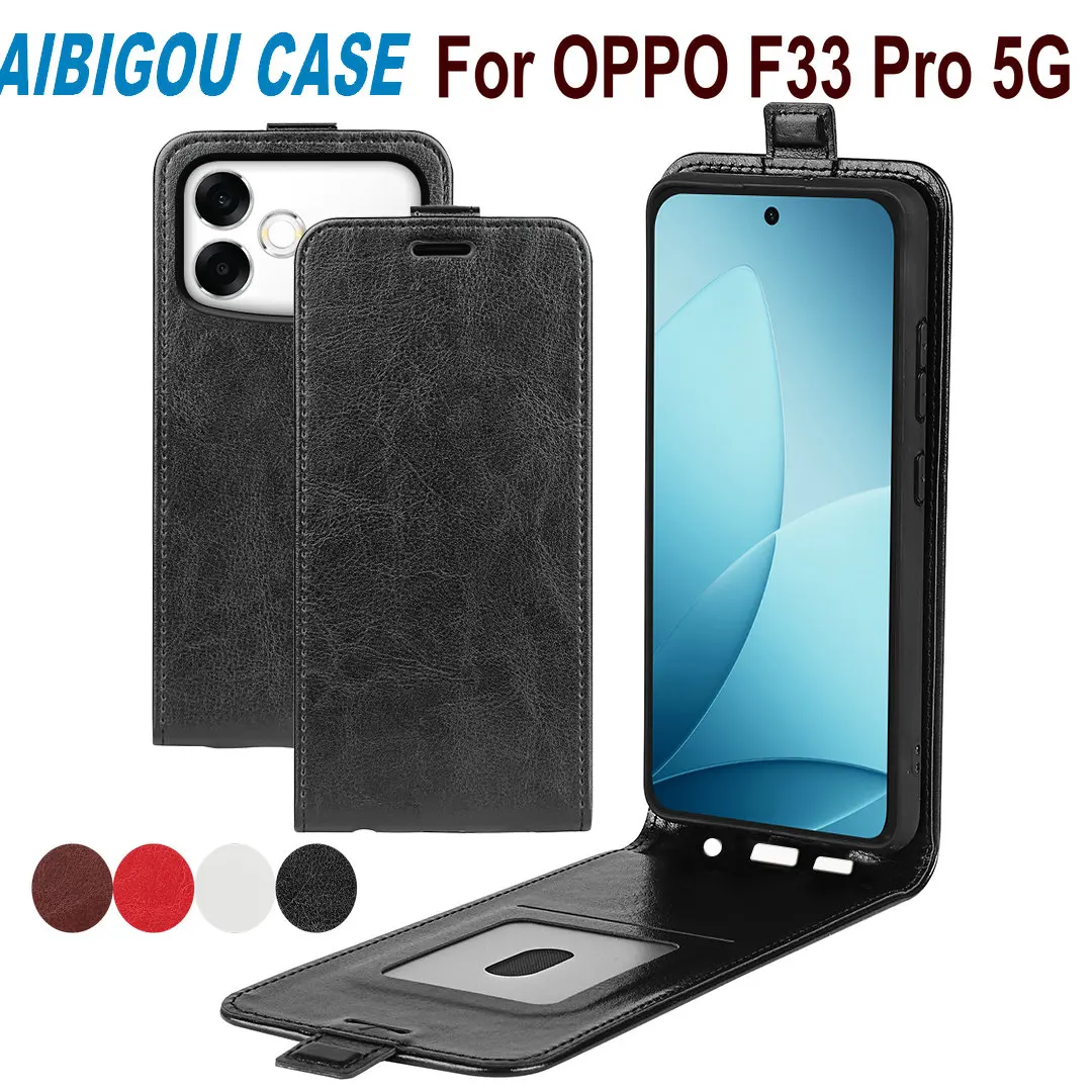 For OPPO F33 Pro 5G Flip Vertical Case Leather Luxury Retro Skin Book Full Cover For OPPO F33 Pro Funda Phone Bags Cases
For OPPO F33 Pro 5G Flip Vertical Case Leather Luxury Retro Skin Book Full Cover For OPPO F33 Pro Funda Phone Bags Cases