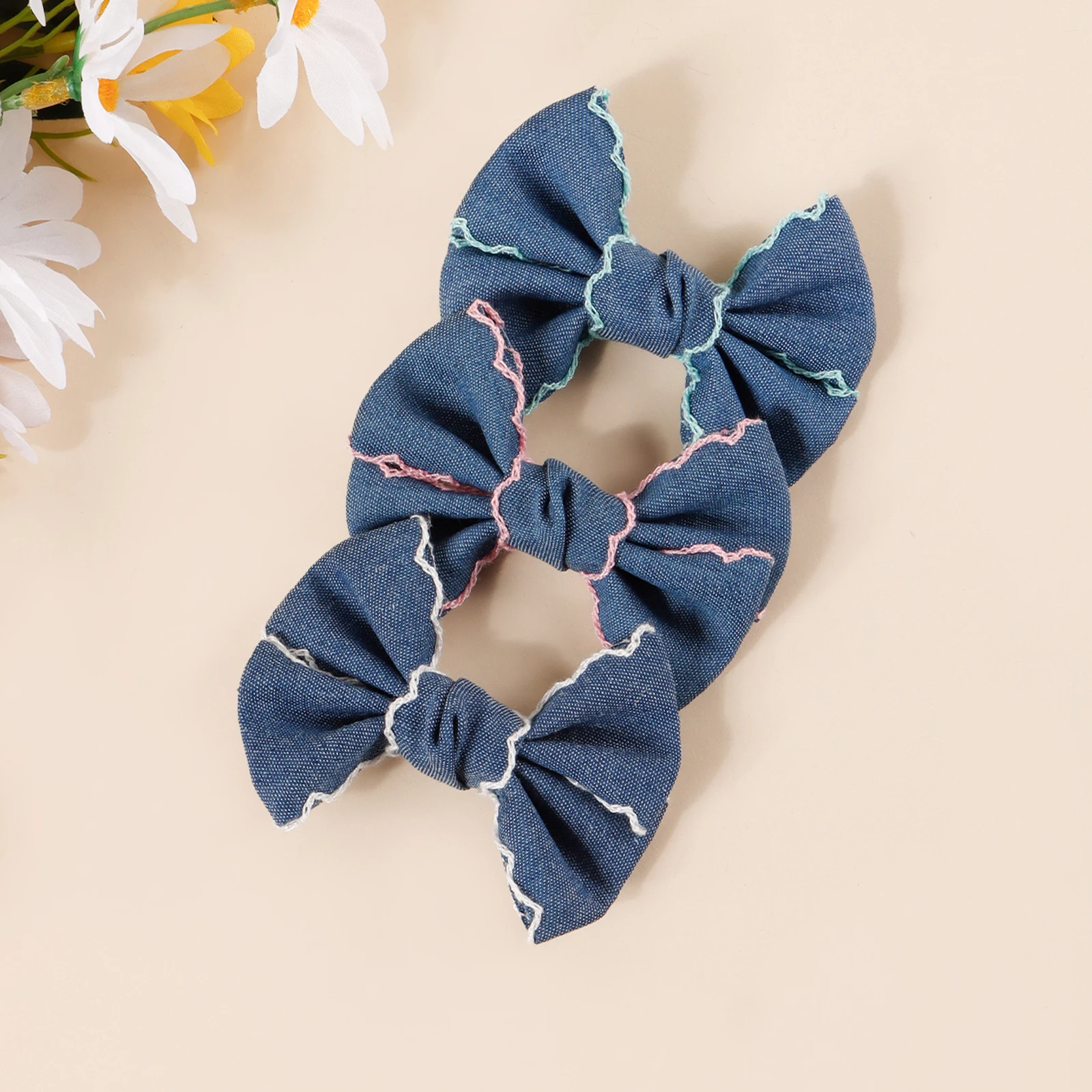 2/3pcs Hot Sell Blue Cowboy Bow Hairpin Vintage Lock Edge Lace Hair Accessories Barrettes Children's Fashion Trend Hair Clip
2/3pcs Hot Sell Blue Cowboy Bow Hairpin Vintage Lock Edge Lace Hair Accessories Barrettes Children's Fashion Trend Hair Clip