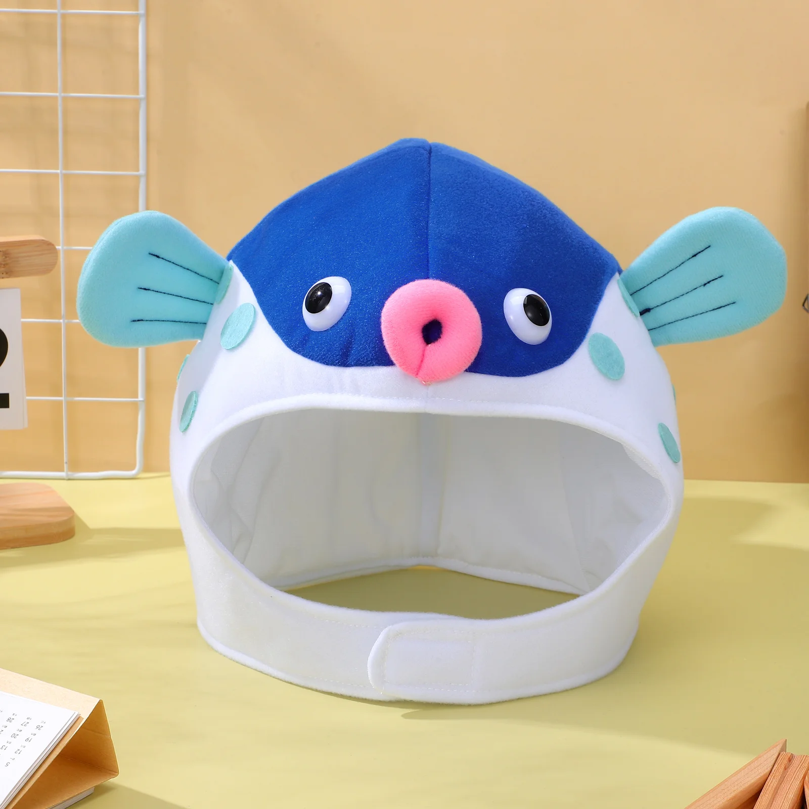 Party Costume Hat for Adults Halloween Fish Shape Cap Cosplay Carnival Headwear Cartoon Animal Photo Prop Accessory
Party Costume Hat for Adults Halloween Fish Shape Cap Cosplay Carnival Headwear Cartoon Animal Photo Prop Accessory