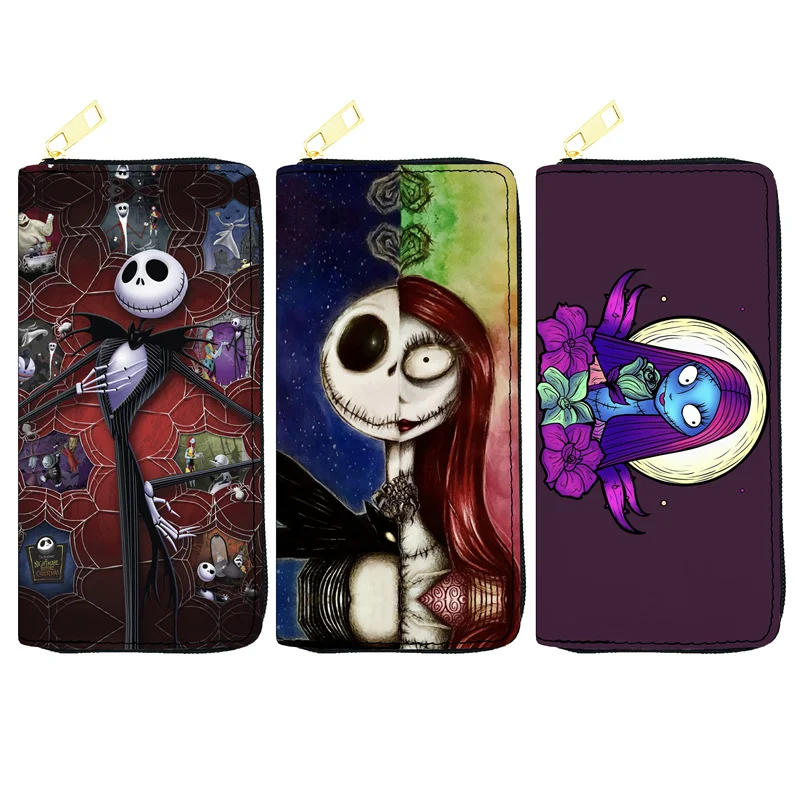 Jack Skellington The Nightmare Before Christmas Hot Leather Long Wallet Movie Figures Multi Function Money Bag Men Women Gifts
Jack Skellington The Nightmare Before Christmas Hot Leather Long Wallet Movie Figures Multi Function Money Bag Men Women Gifts