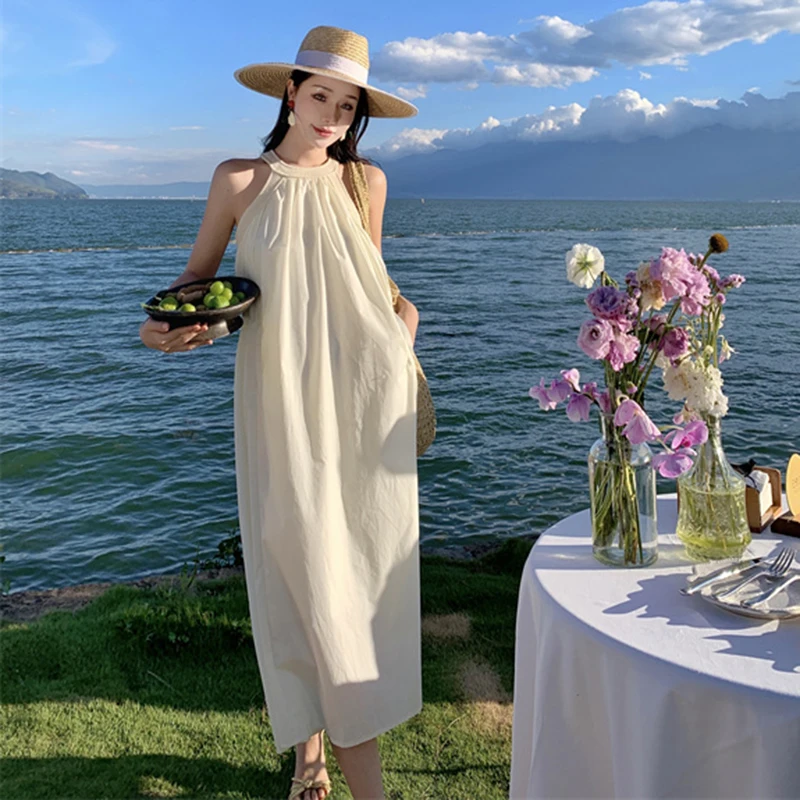 2023 New Women Simple Beach Robes Summer French Fashion Loose Vacation Clothing Tender Elegant Party Long Boho Casual Dress
2023 New Women Simple Beach Robes Summer French Fashion Loose Vacation Clothing Tender Elegant Party Long Boho Casual Dress