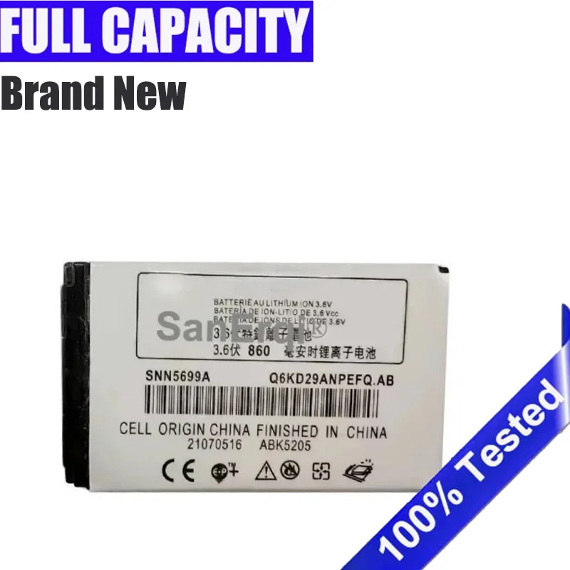 Battery SNN5699A for Motorola C150 E398 ROKR E1 ROKR E3 V810 Battery
Battery SNN5699A for Motorola C150 E398 ROKR E1 ROKR E3 V810 Battery