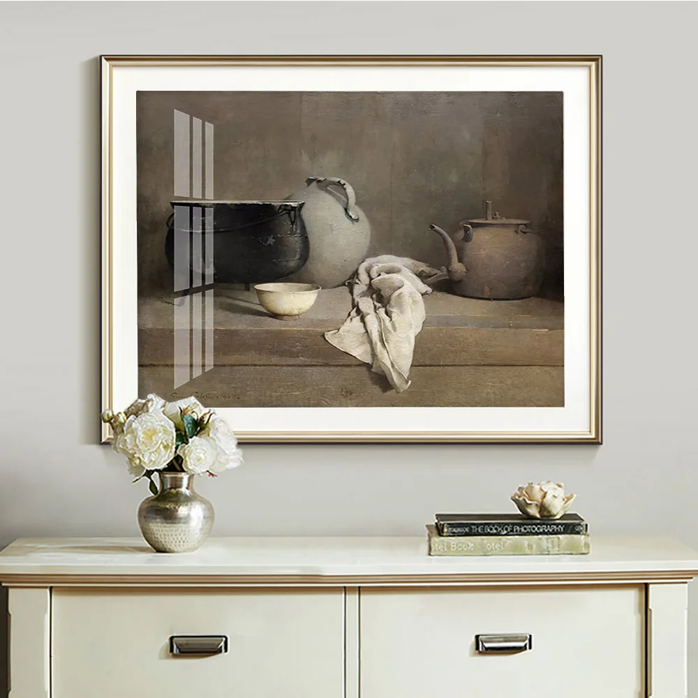 Emil Carlsen Art Print Poster Study In Grey Wall Picture Gray Clay Pot Still Life Canvas Painting Farmhouse Rustic Kitchen Decor
Emil Carlsen Art Print Poster Study In Grey Wall Picture Gray Clay Pot Still Life Canvas Painting Farmhouse Rustic Kitchen Decor