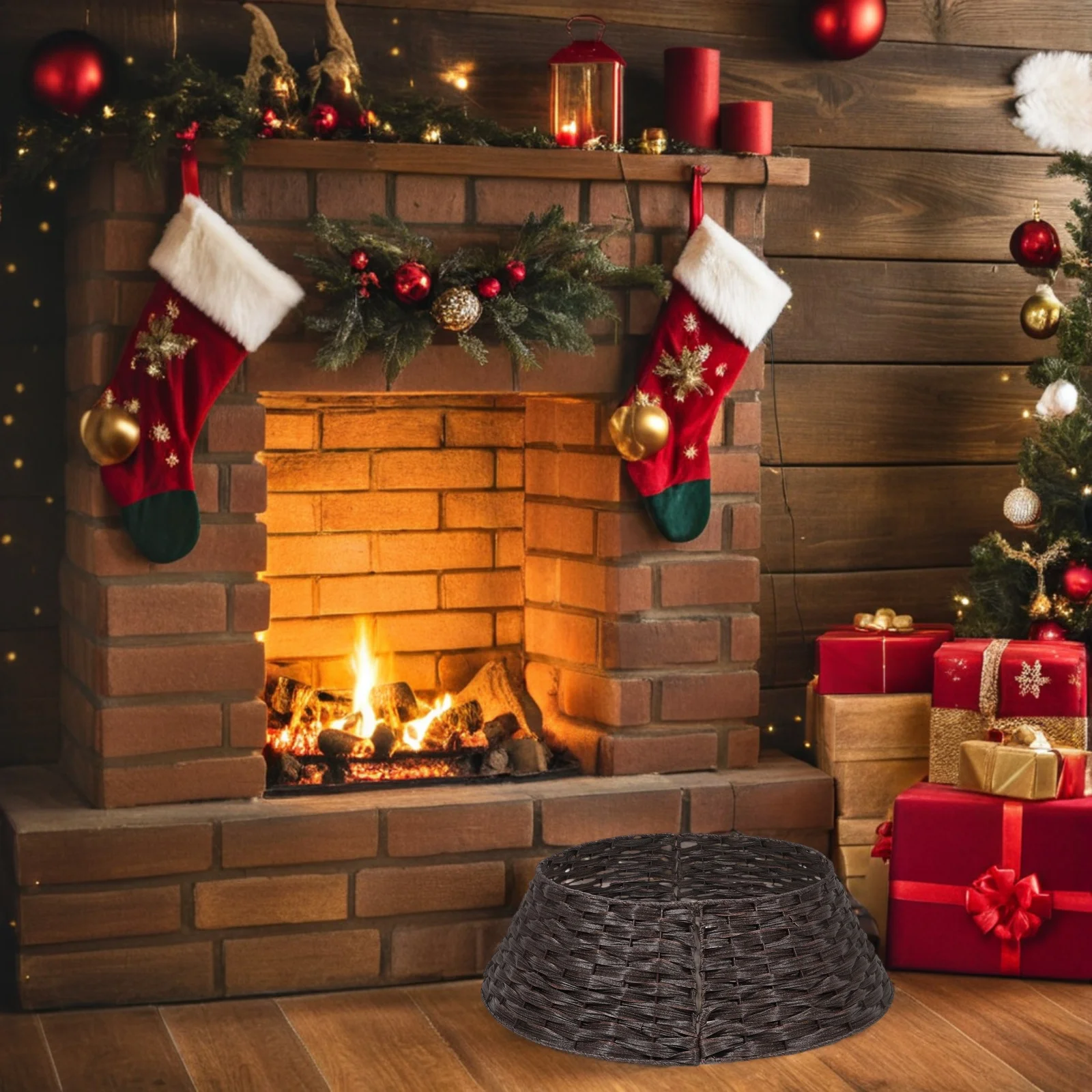 Christmas Tree Skirt Brown Small Plastic Decor Base Cover Stand Collar Artificial Trees Indoor Outdoor
Christmas Tree Skirt Brown Small Plastic Decor Base Cover Stand Collar Artificial Trees Indoor Outdoor