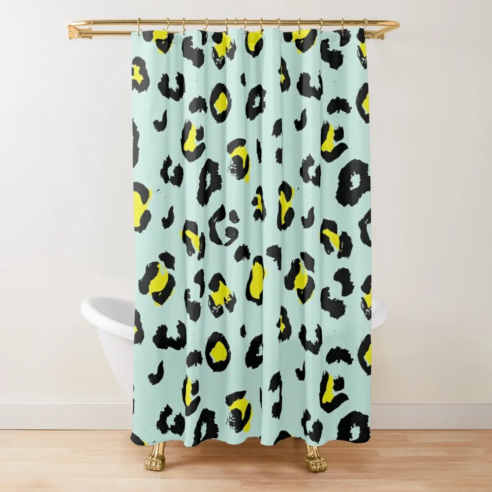 Mint Leopard Print Shower Curtain Cover Bathroom Fabric Waterproof Fabric Shower Shower Sets For Bathroom Curtain
Mint Leopard Print Shower Curtain Cover Bathroom Fabric Waterproof Fabric Shower Shower Sets For Bathroom Curtain