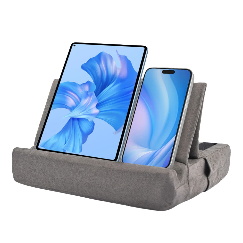 Tablet Pillow Stand with Pocket Multi-Angle Tablet Stand Angle Adjustable Tablet Phone Stand Cushion for 4-13 Inch Tablets
Tablet Pillow Stand with Pocket Multi-Angle Tablet Stand Angle Adjustable Tablet Phone Stand Cushion for 4-13 Inch Tablets