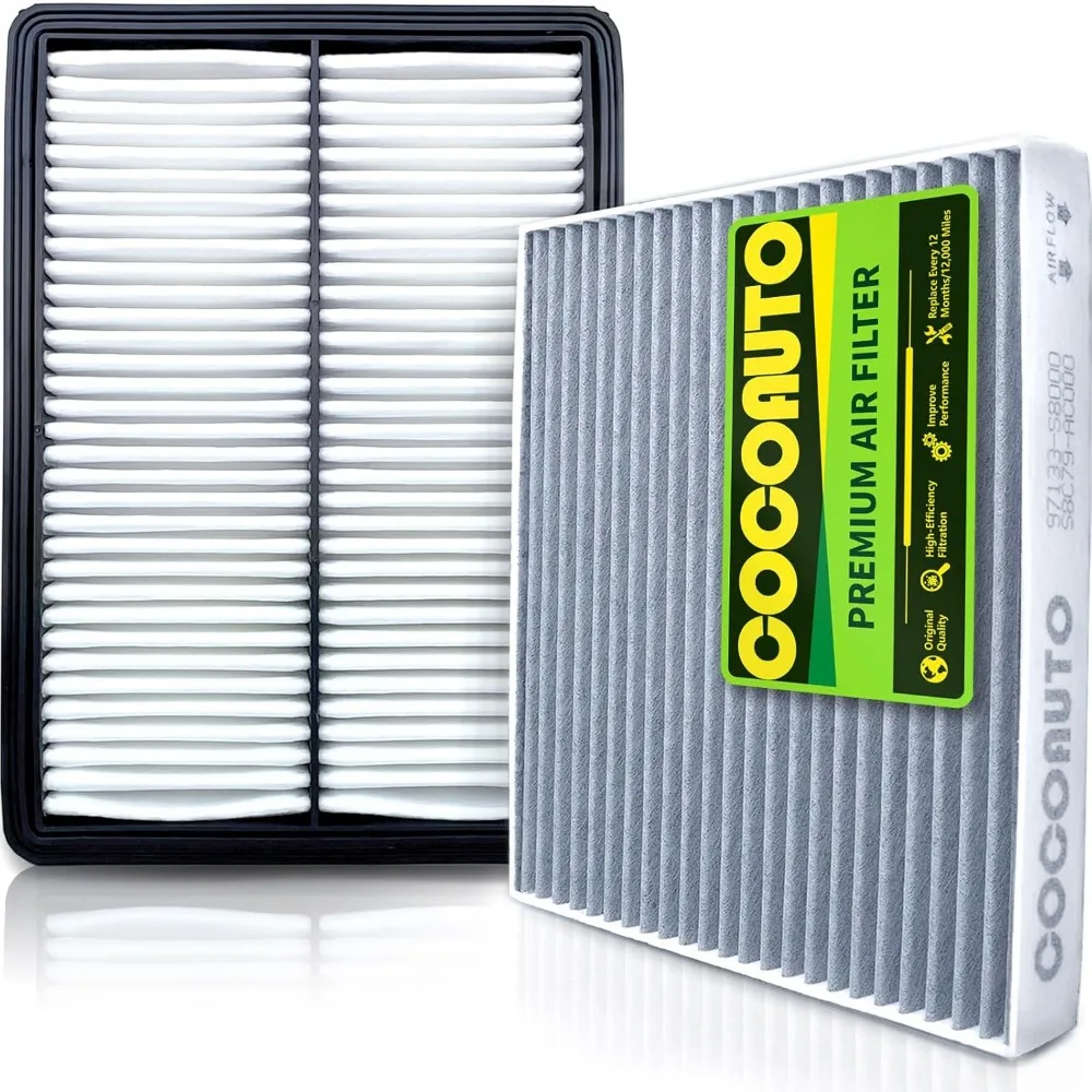 Engine and Cabin Air Filter Kit Compatible with Palisade 2020 to 2025
Engine and Cabin Air Filter Kit Compatible with Palisade 2020 to 2025