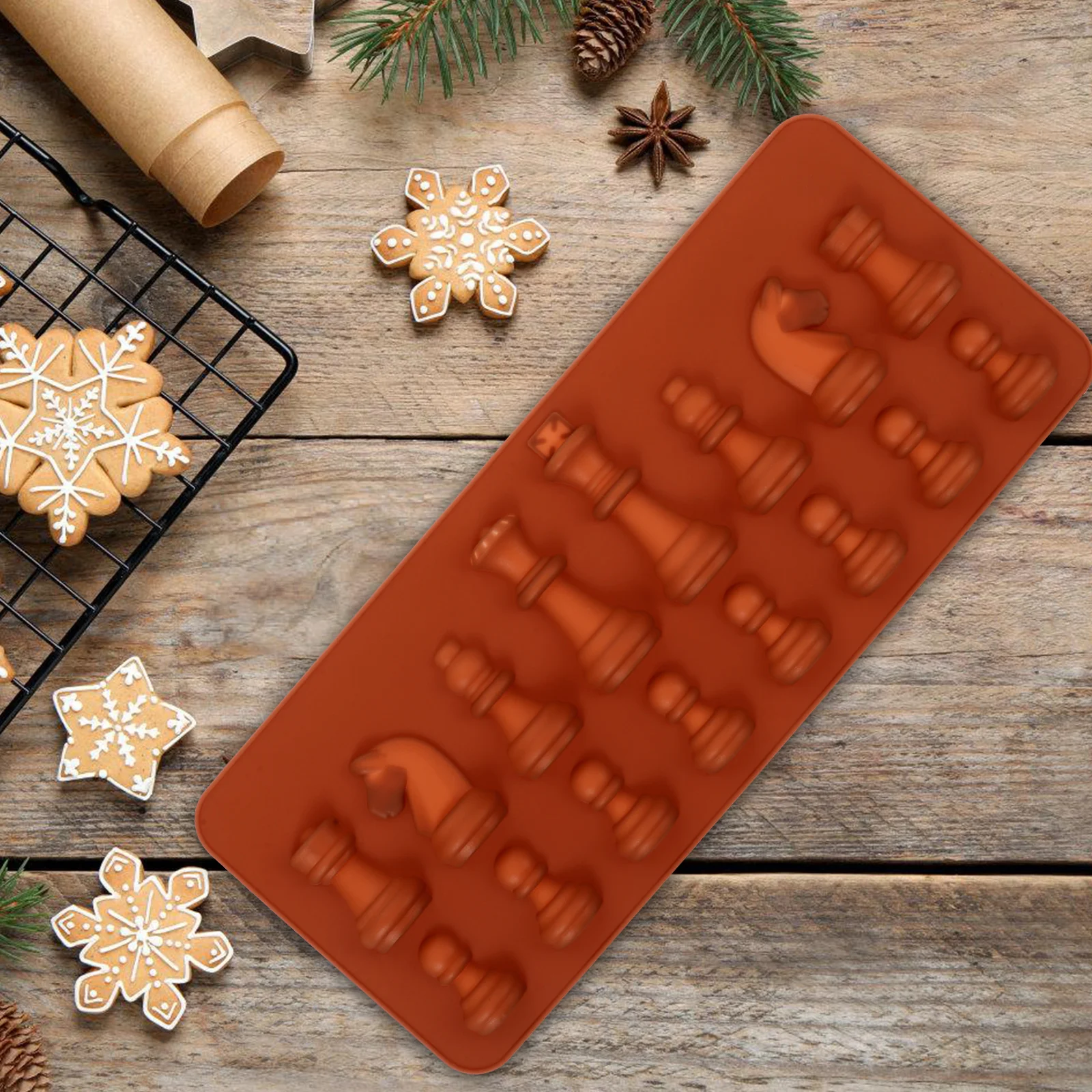 16 Lattices Chocolate Mold Candy Molds Silicon Baking Chess Shaped Cake Silicone Cube Jewelry
16 Lattices Chocolate Mold Candy Molds Silicon Baking Chess Shaped Cake Silicone Cube Jewelry