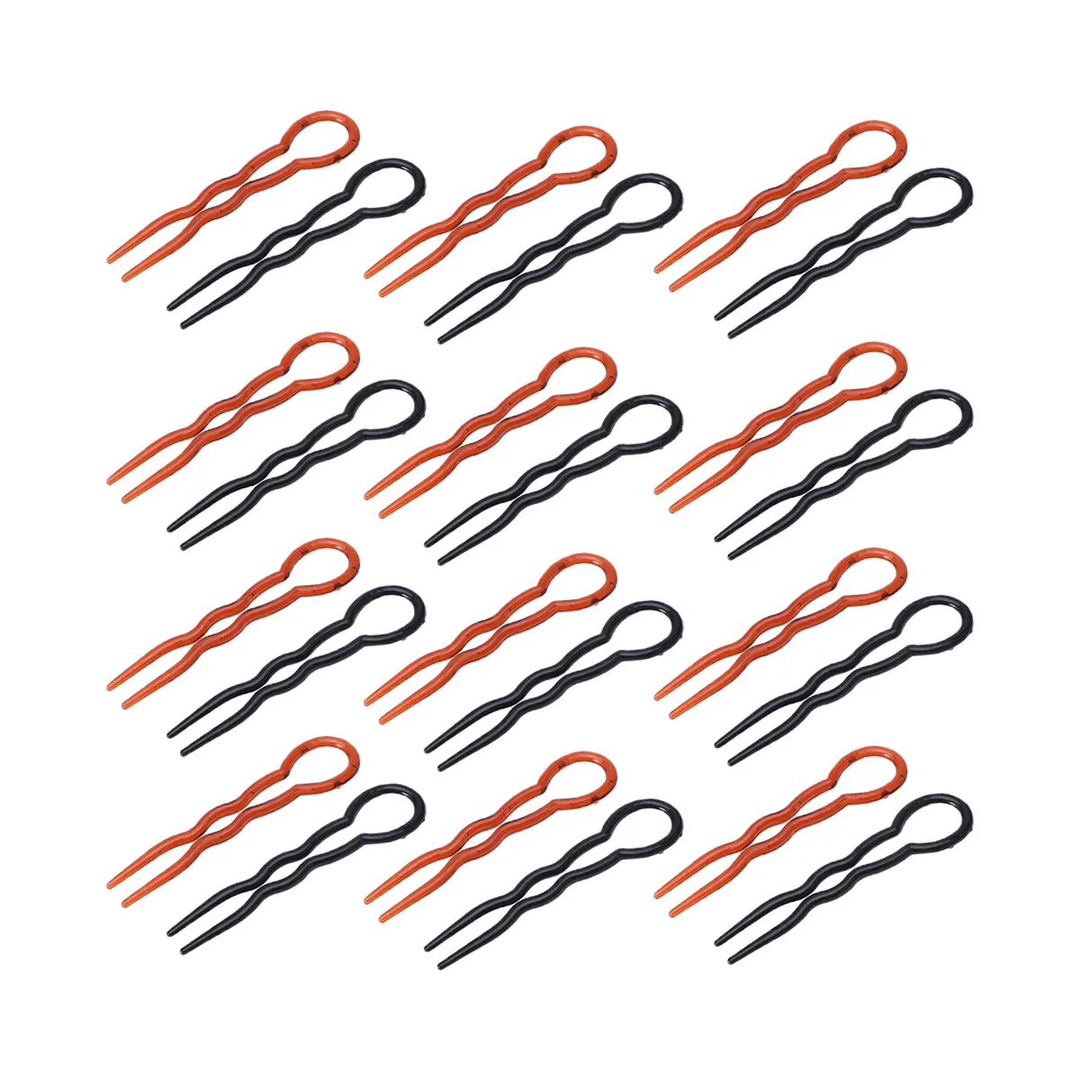 36pcs Hairpin Tools Plastic Lightweight Durable U-Shaped Wavy Clips for Wedding Holiday Travel Hair Styling Accessories
36pcs Hairpin Tools Plastic Lightweight Durable U-Shaped Wavy Clips for Wedding Holiday Travel Hair Styling Accessories