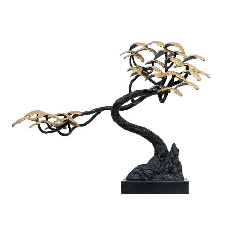 New Chinese-style wrought iron welcome pine villa clubhouse entrance hotel lobby tabletop light luxury pine decorative ornament
New Chinese-style wrought iron welcome pine villa clubhouse entrance hotel lobby tabletop light luxury pine decorative ornament