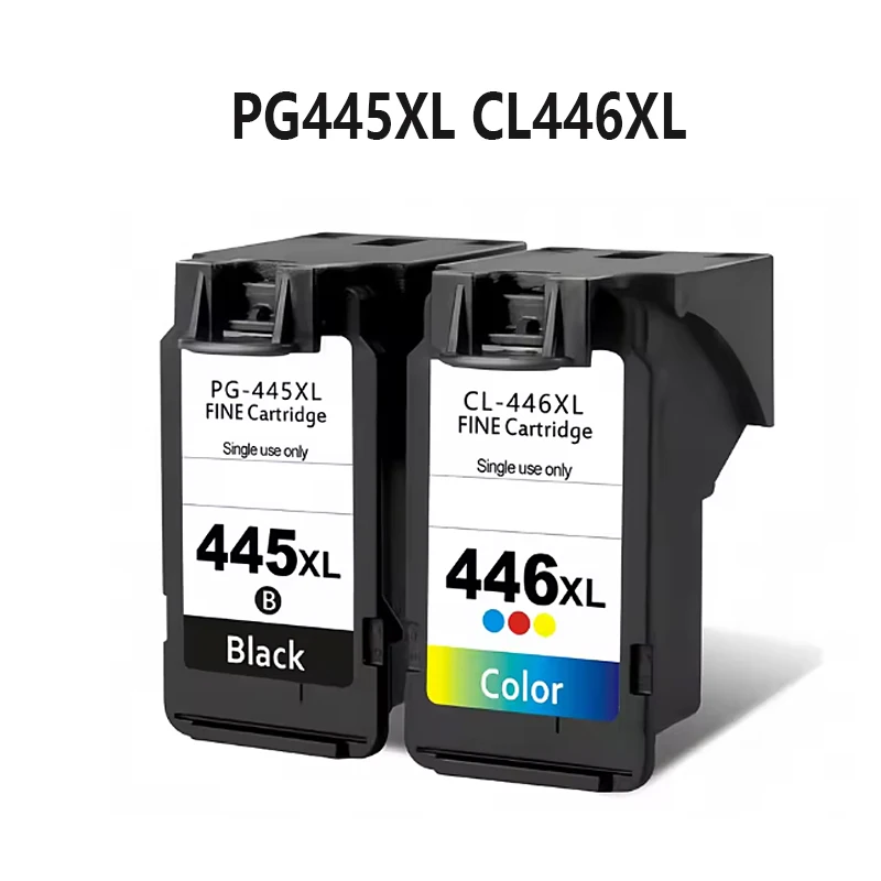 For Canon PG-445 CL-446 445XL 446XL Ink Cartridge PG445 Pixma MiP2840 MG2440 MG2540 MG2540S MG2545S MG2940 MG3040 MX494 TS3140
For Canon PG-445 CL-446 445XL 446XL Ink Cartridge PG445 Pixma MiP2840 MG2440 MG2540 MG2540S MG2545S MG2940 MG3040 MX494 TS3140
