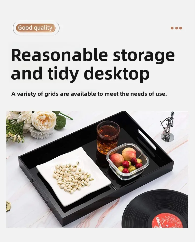 Colorful Acrylic Rectangular Tray Storage Plate Home Table Desktop Organizer Tea Set Dishware Placement Chinese Style Living Roo
Colorful Acrylic Rectangular Tray Storage Plate Home Table Desktop Organizer Tea Set Dishware Placement Chinese Style Living Roo