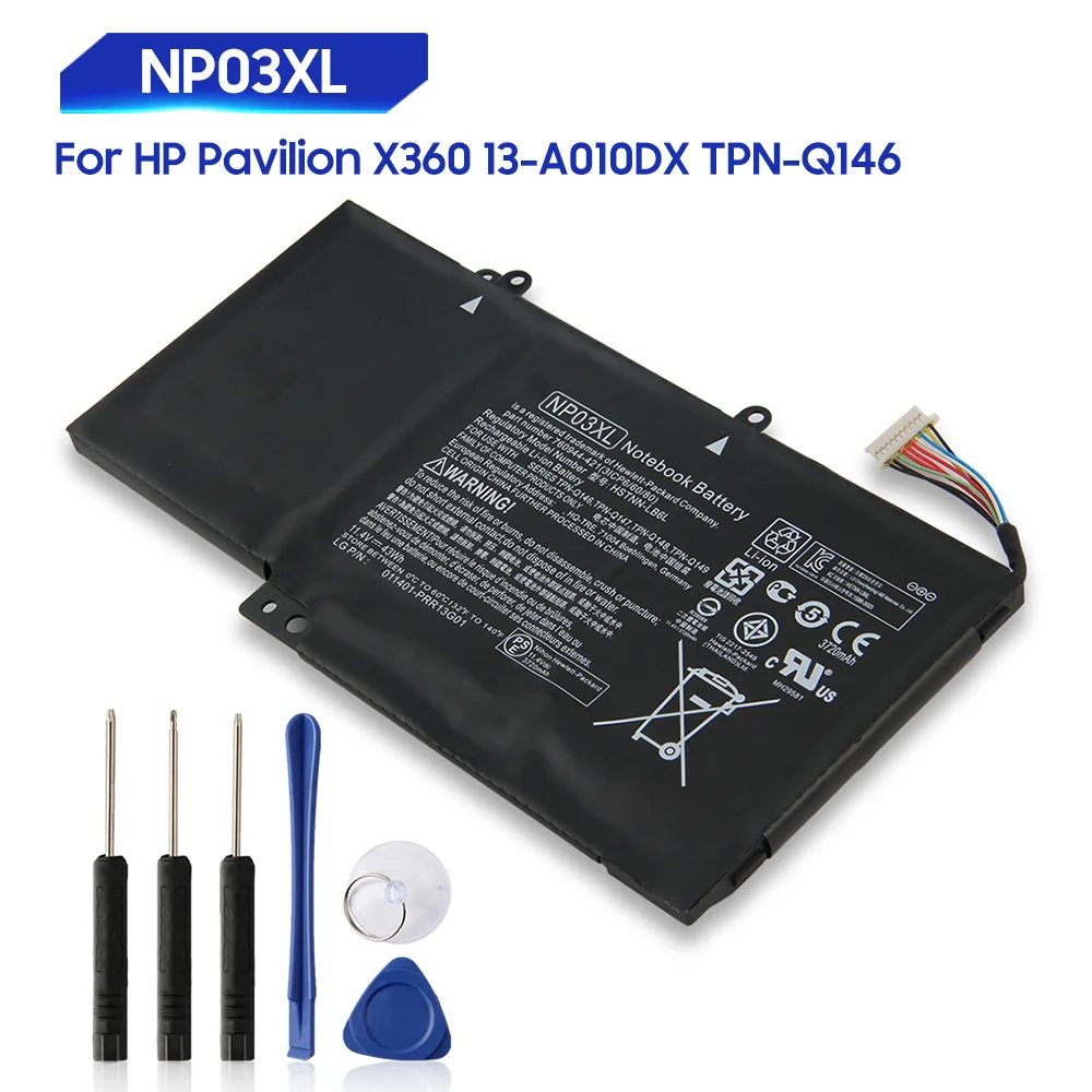 Оригинальная замена Батарея для струйного принтера HP Pavilion X360 TPN-Q146 13-A010DX HSTNN-LB6L NP03XL J8C75PA 15-U363CL 13-A081NR TPN-Q149
Оригинальная замена Батарея для струйного принтера HP Pavilion X360 TPN-Q146 13-A010DX HSTNN-LB6L NP03XL J8C75PA 15-U363CL 13-A081NR TPN-Q149