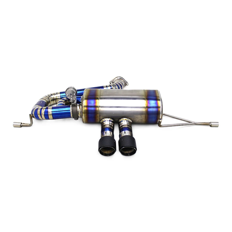 OEM Titanium Axle Back Vacuum Valve For Lotus Exige V6 3.5T 2012-2019 Muffler Exhaust System Carbon Black Tips
OEM Titanium Axle Back Vacuum Valve For Lotus Exige V6 3.5T 2012-2019 Muffler Exhaust System Carbon Black Tips