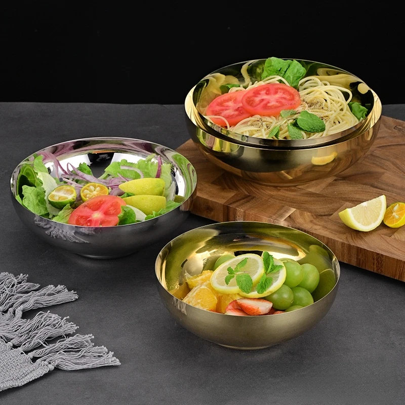 single-layer stainless steel commercial salad bowl golden mixed noodles bowl online celebrity snail powder bowl soup bowl
single-layer stainless steel commercial salad bowl golden mixed noodles bowl online celebrity snail powder bowl soup bowl
