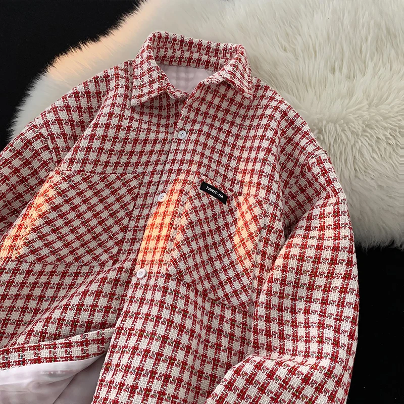 Vintage American Baroque Sle Men's Jaet Spring Autumn Wine Red Color Couple Matched Coat Casual Faionable Long Sve
Vintage American Baroque Sle Men's Jaet Spring Autumn Wine Red Color Couple Matched Coat Casual Faionable Long Sve