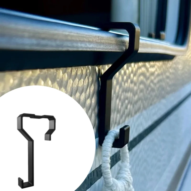 1Pcs Multi-Function RV Aluminum Window Hook No-Drill Decor Hook External RV Clothes Hook Trailer Camping Gear Car Accessory
1Pcs Multi-Function RV Aluminum Window Hook No-Drill Decor Hook External RV Clothes Hook Trailer Camping Gear Car Accessory