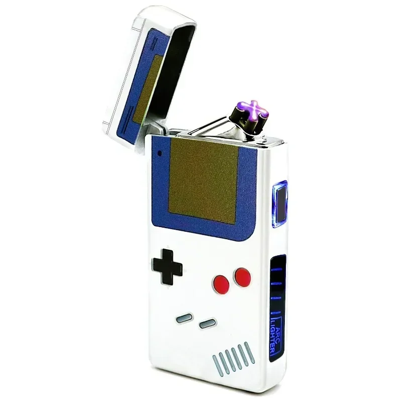 Newest Creative Electric Rechargeable Retro Gamer Lighter Cool Windproof Electronic Arc Lighter Men's Cigarette Accessories Gift
Newest Creative Electric Rechargeable Retro Gamer Lighter Cool Windproof Electronic Arc Lighter Men's Cigarette Accessories Gift