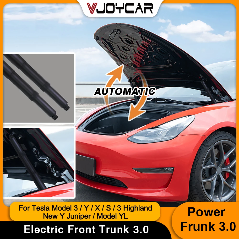 Vjoycar Electric Front Trunk For Tesla Model 3 Y S X 3 Highland Y Juniper YL Anti-Pinch Auto Power Lifting Closer Waterproof
Vjoycar Electric Front Trunk For Tesla Model 3 Y S X 3 Highland Y Juniper YL Anti-Pinch Auto Power Lifting Closer Waterproof