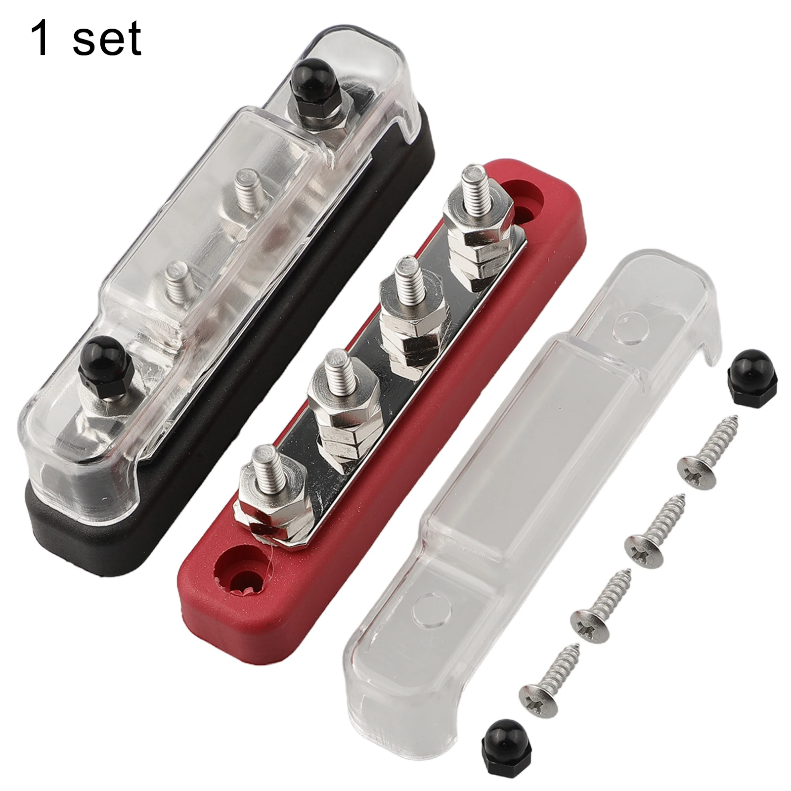 Dual Pack of 12V Bus Bars Featuring 4 M6 Bolts Excellent for Streamlining Electrical Connections in Yachts and Cars
Dual Pack of 12V Bus Bars Featuring 4 M6 Bolts Excellent for Streamlining Electrical Connections in Yachts and Cars