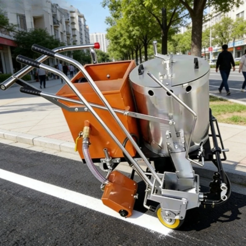 Hand Push Road Line Marker Manual Paint Striping Machine for Road Surface
Hand Push Road Line Marker Manual Paint Striping Machine for Road Surface