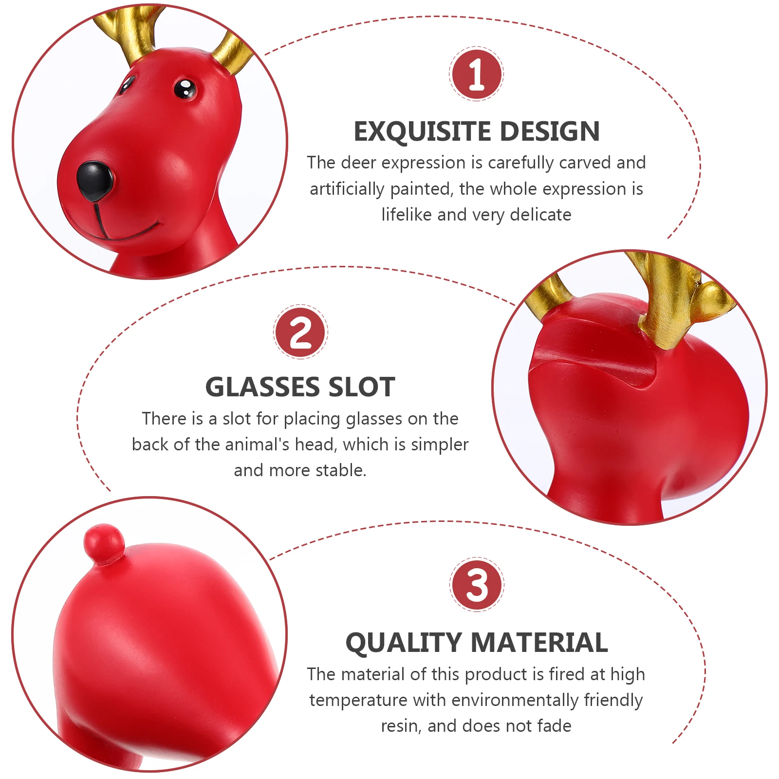 Desktop Glasses Stand Bracket Ornaments Eye Eyeglasses Tabletop Red Natural Resin Holder
Desktop Glasses Stand Bracket Ornaments Eye Eyeglasses Tabletop Red Natural Resin Holder