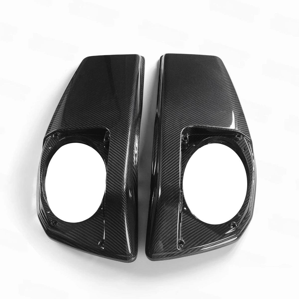 Motorcycle 3K Twill Glossy Carbon Fiber Side Box Top Cover Black USOHAWLK for Road Glide Street Glide 2023-2025
Motorcycle 3K Twill Glossy Carbon Fiber Side Box Top Cover Black USOHAWLK for Road Glide Street Glide 2023-2025