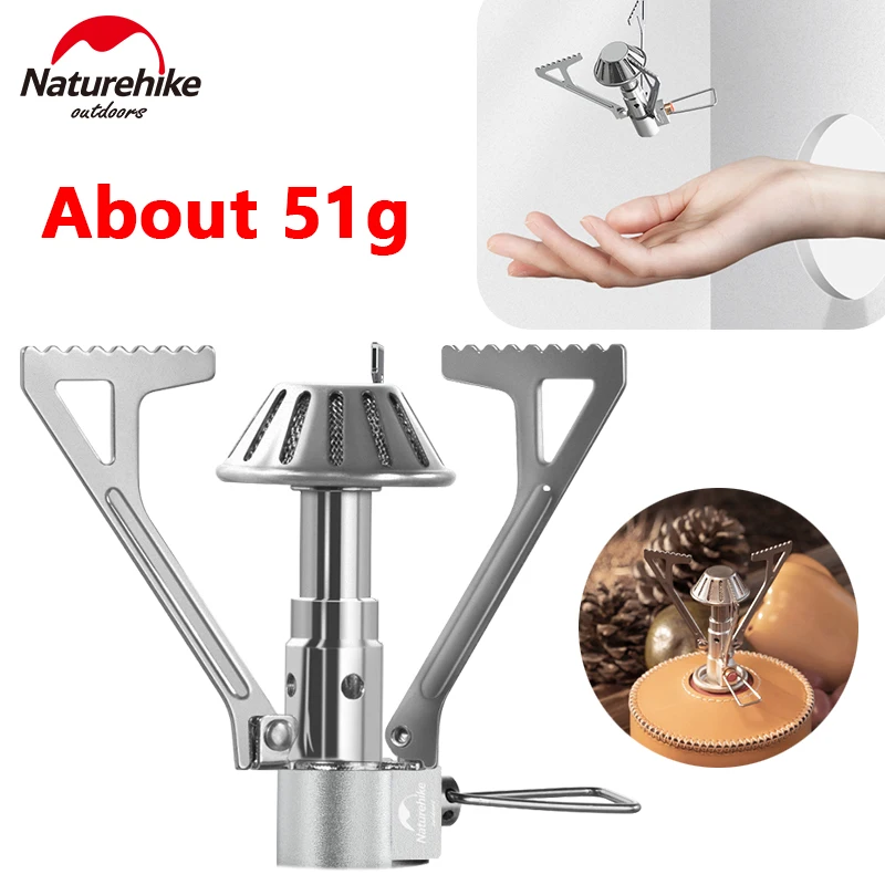 Naturehike Portable Gas Stove Mini Burner Furnace Outdoor Camping Hiking Travel Cooking Accessories Folding Stove Ultralight 51g
Naturehike Portable Gas Stove Mini Burner Furnace Outdoor Camping Hiking Travel Cooking Accessories Folding Stove Ultralight 51g